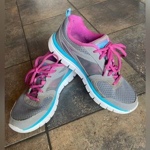 Skechers Sport Running Shoes - lace up - size 9